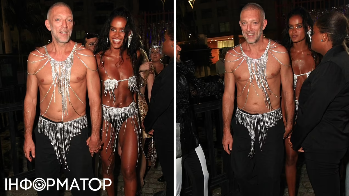 Раздетые Венсан Кассель с новой возлюбленной оторвались по полной на карнавале в Рио