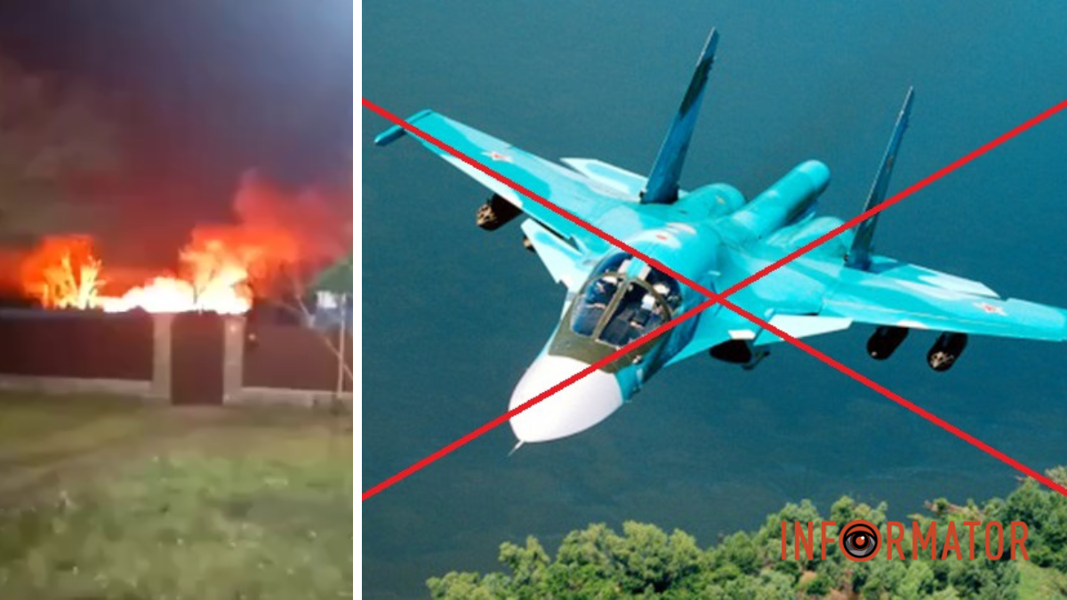 На Херсонщині після пуску ракет впав російський Су-34 – ЗМІ