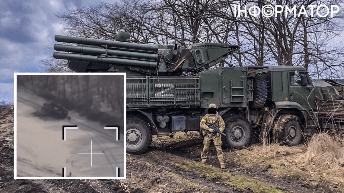 Атака по комплексу Панцирь С-1 в рф: у Буданова раскрыли подробности и показали видео