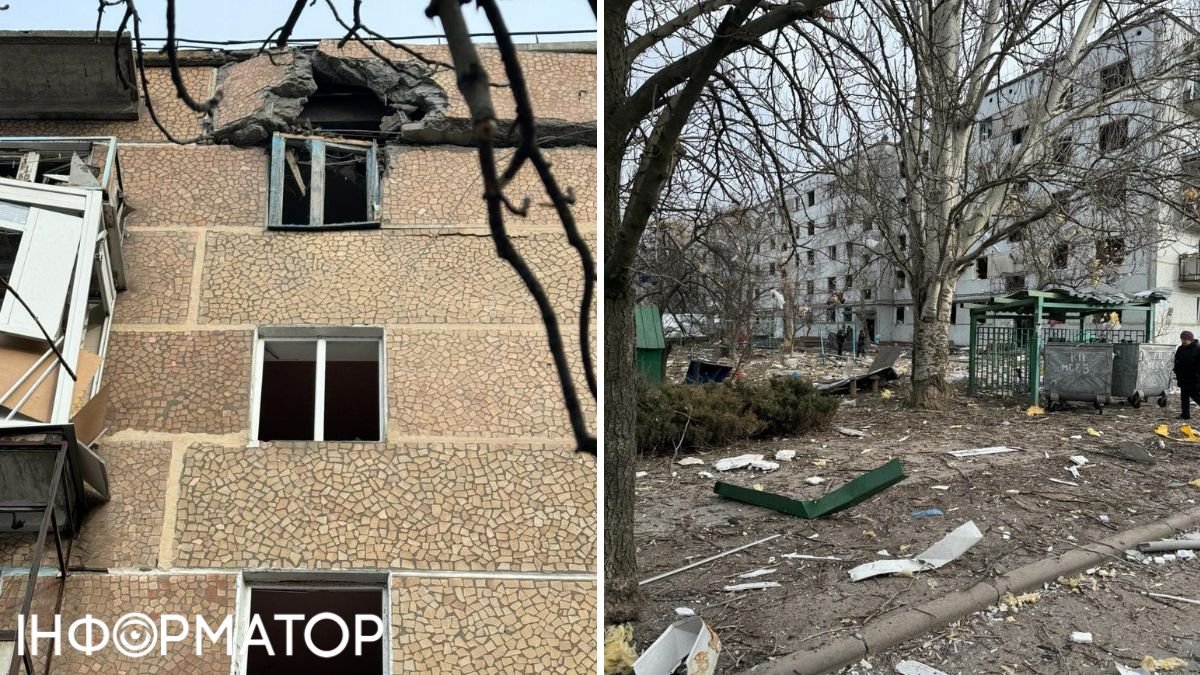 следствия обстрела Курахово в Донецкой области