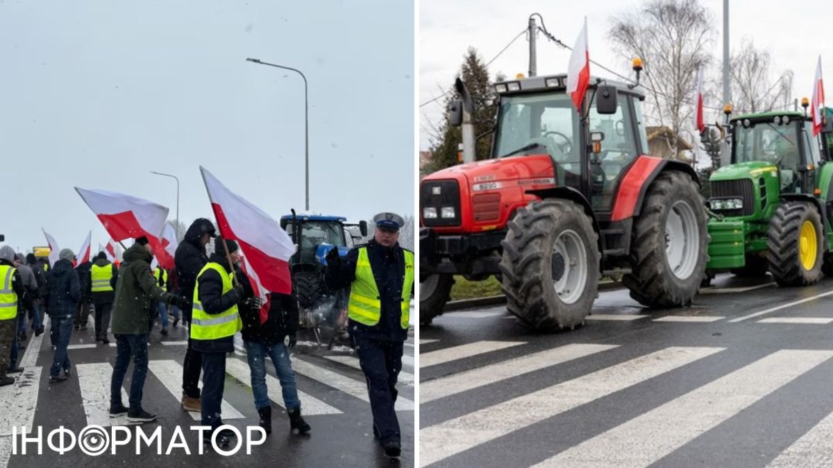 протесты фермеров, польша