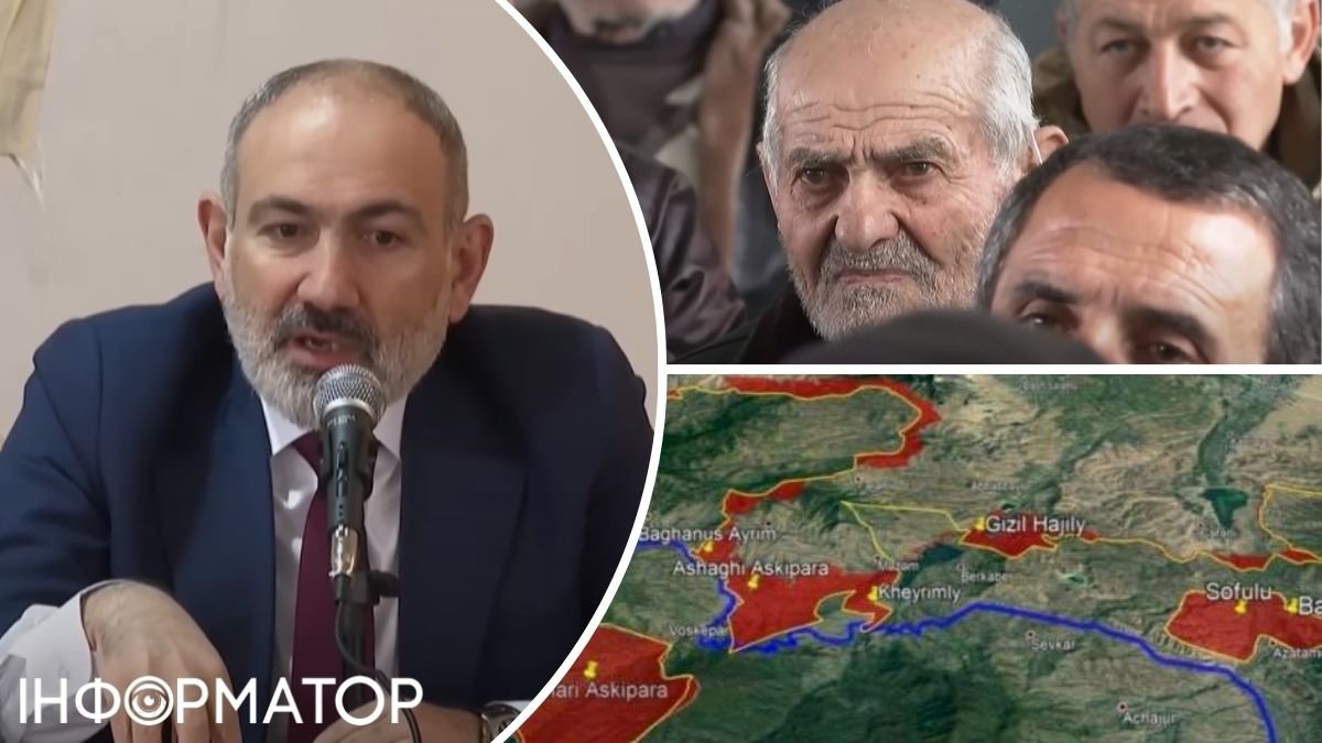 Пашинян заявив, що віддає Азербайджану чотири села: бо може швидко розпочатися війна