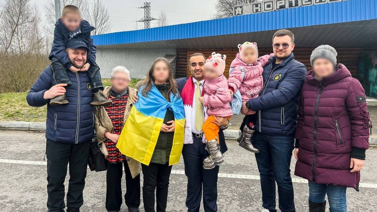 Украинских детей вернули домой из оккупации