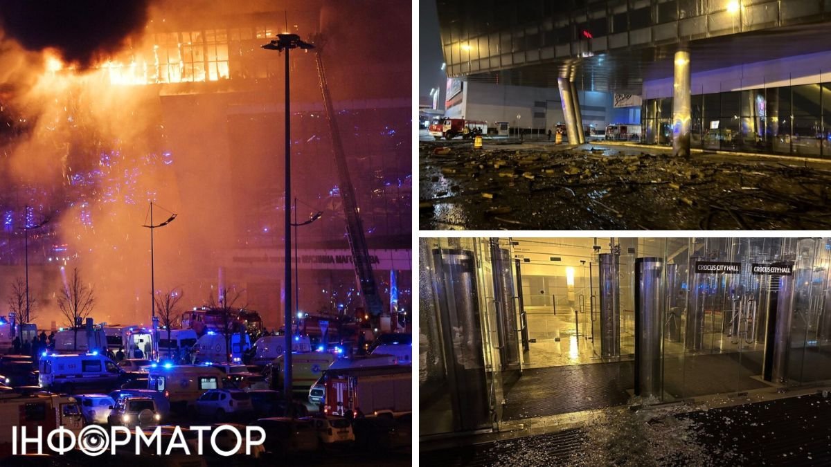 Количество погибших из-за теракта в "Крокусе" растет: появились фото изнутри сгоревшего ТЦ