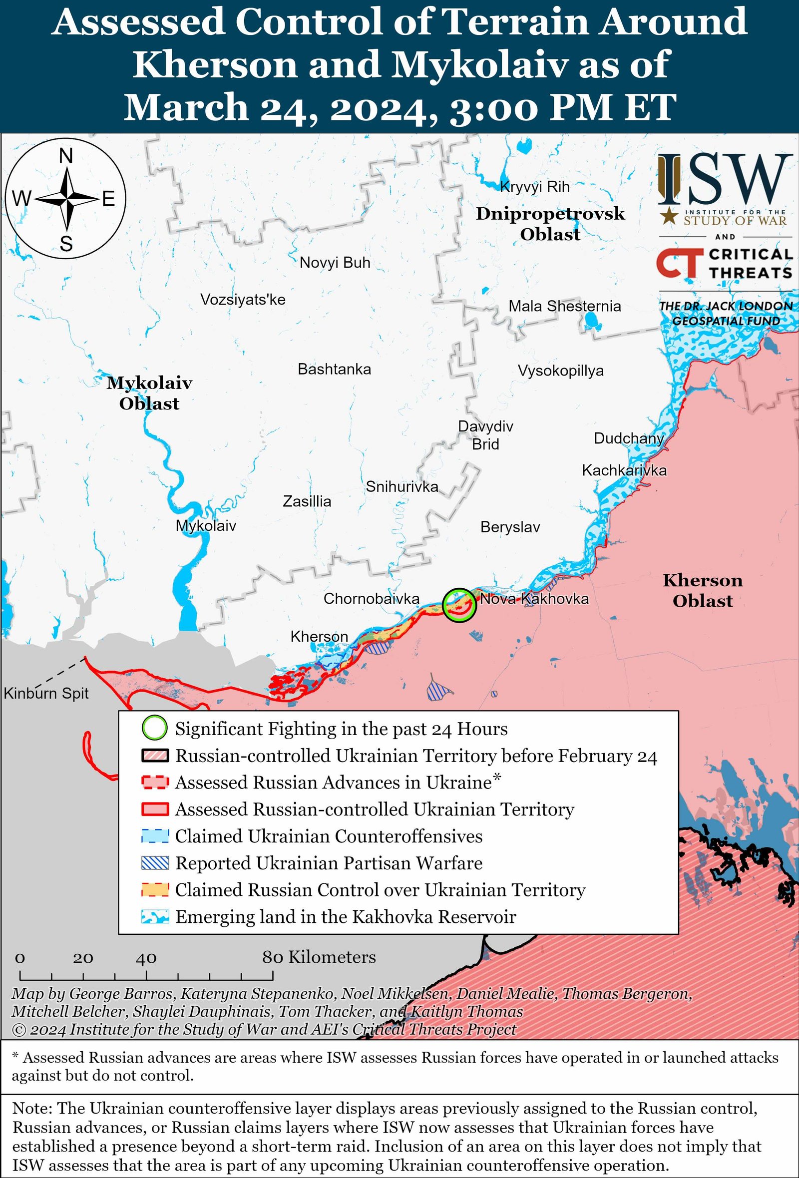 Карта наступления России