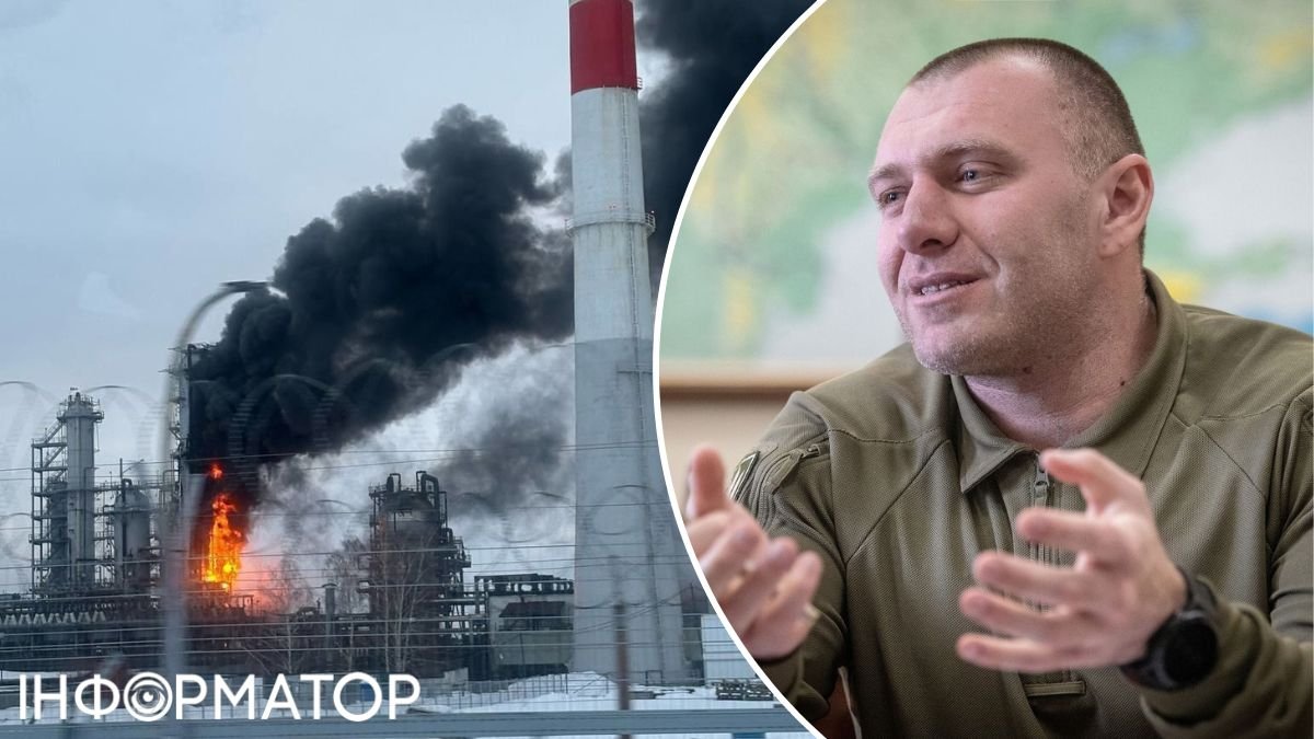 Василь Малюк, атака дронів на НПЗ росії