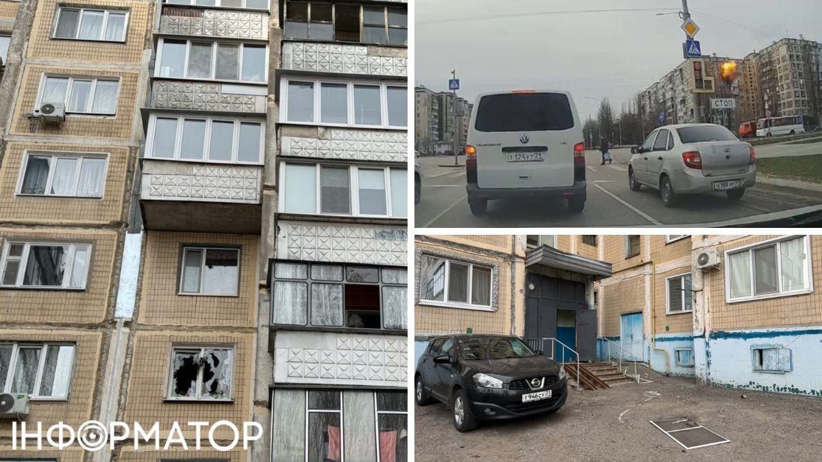 В Белгороде беспилотник на скорости врезался в дом