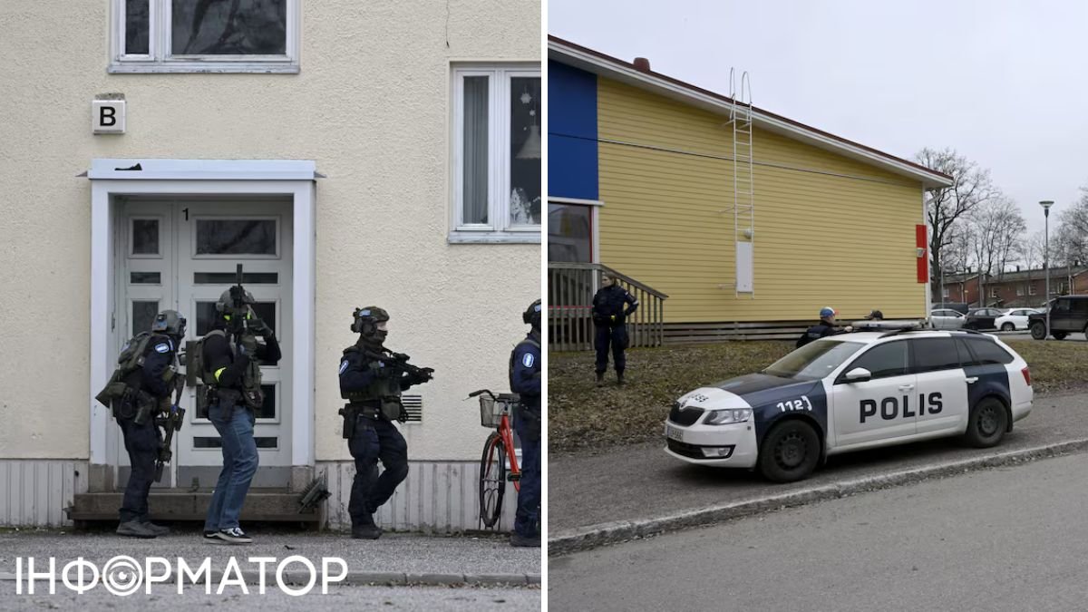 У Фінляндії 12-річний підліток влаштував стрілянину у школі: є жертви серед дітей