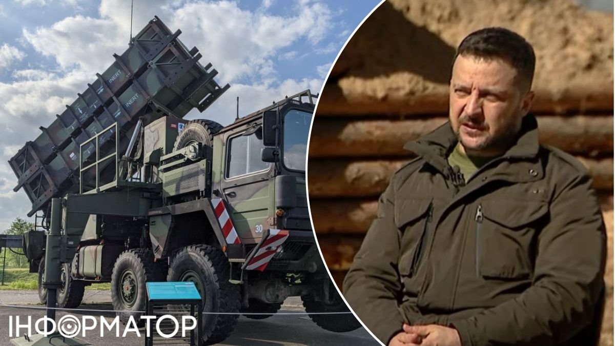 Зеленский рассказал, какое количество систем Patriot нужно Украине, чтобы полностью закрыть небо