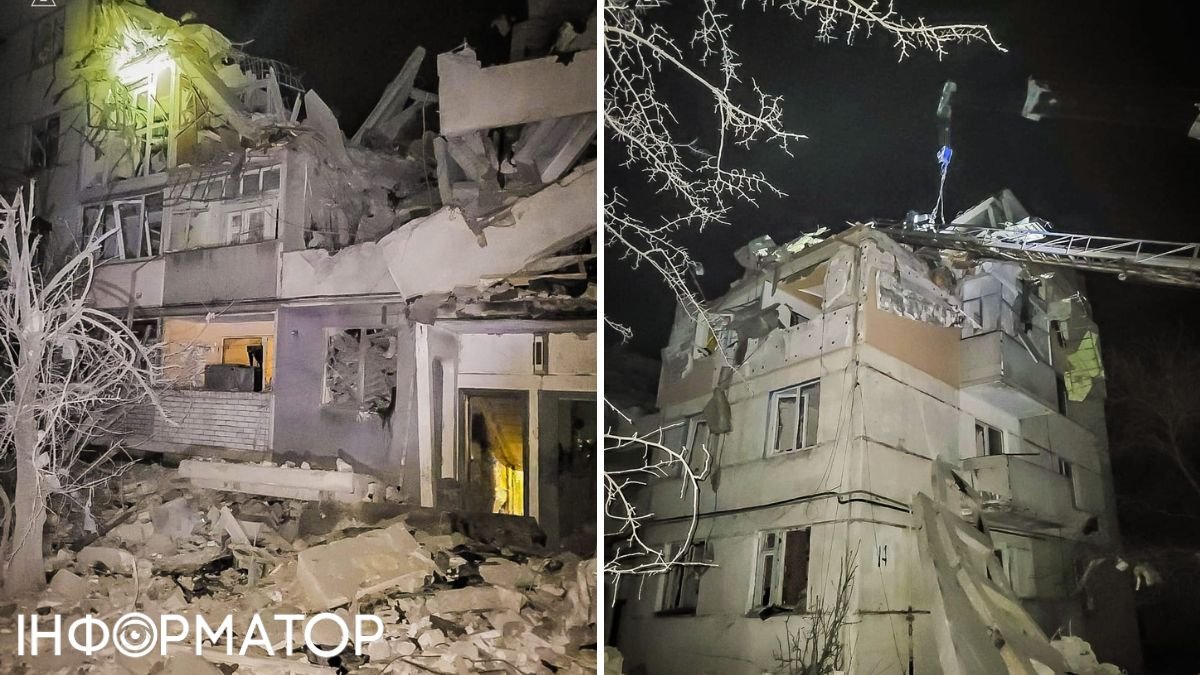 Россияне сбросили авиабомбу на жилой дом в Харьковской области