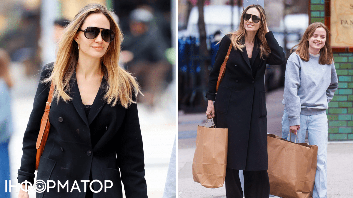 Анджелина Джоли и Вивьен: шоппинг в Нью-Йорке