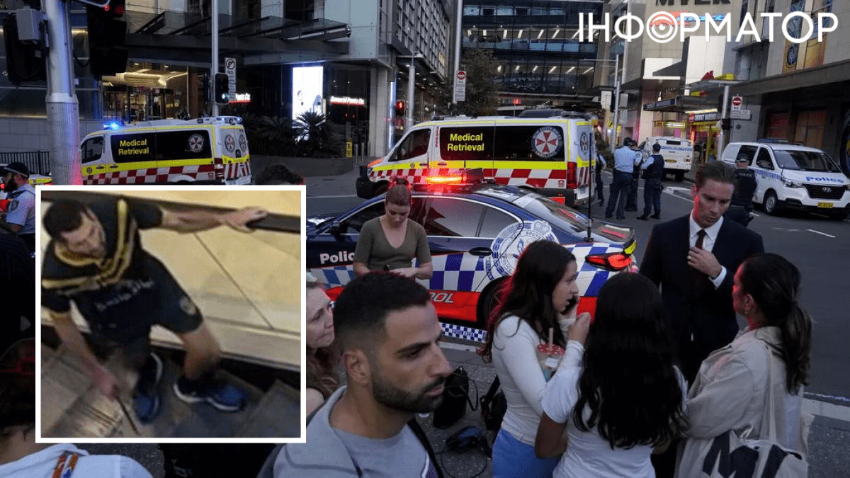 В центре Сиднея мужчина с оружием напал на посетителей ТЦ: есть погибшие, среди них – дети (видео)