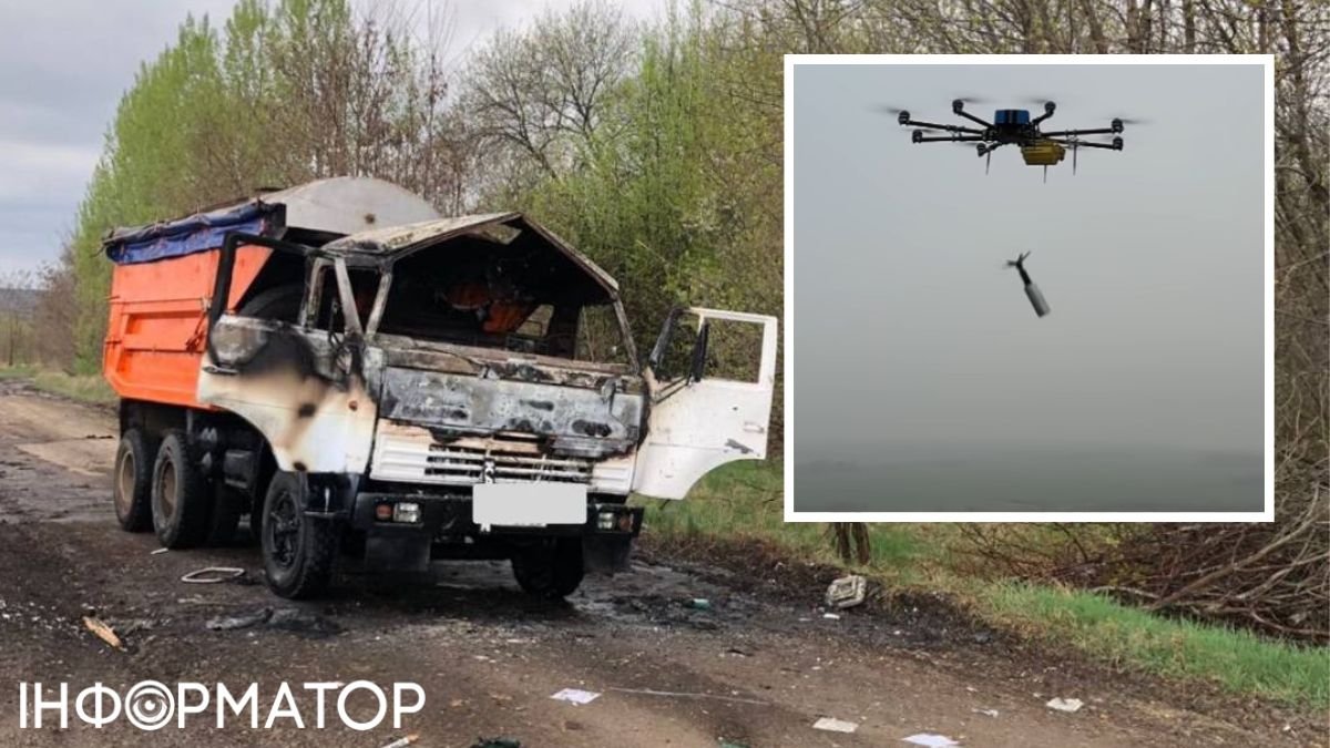 На Сумщині окупанти прицільно атакували дроном вантажівку, загинув водій: деталі від Офісу генпрокурора