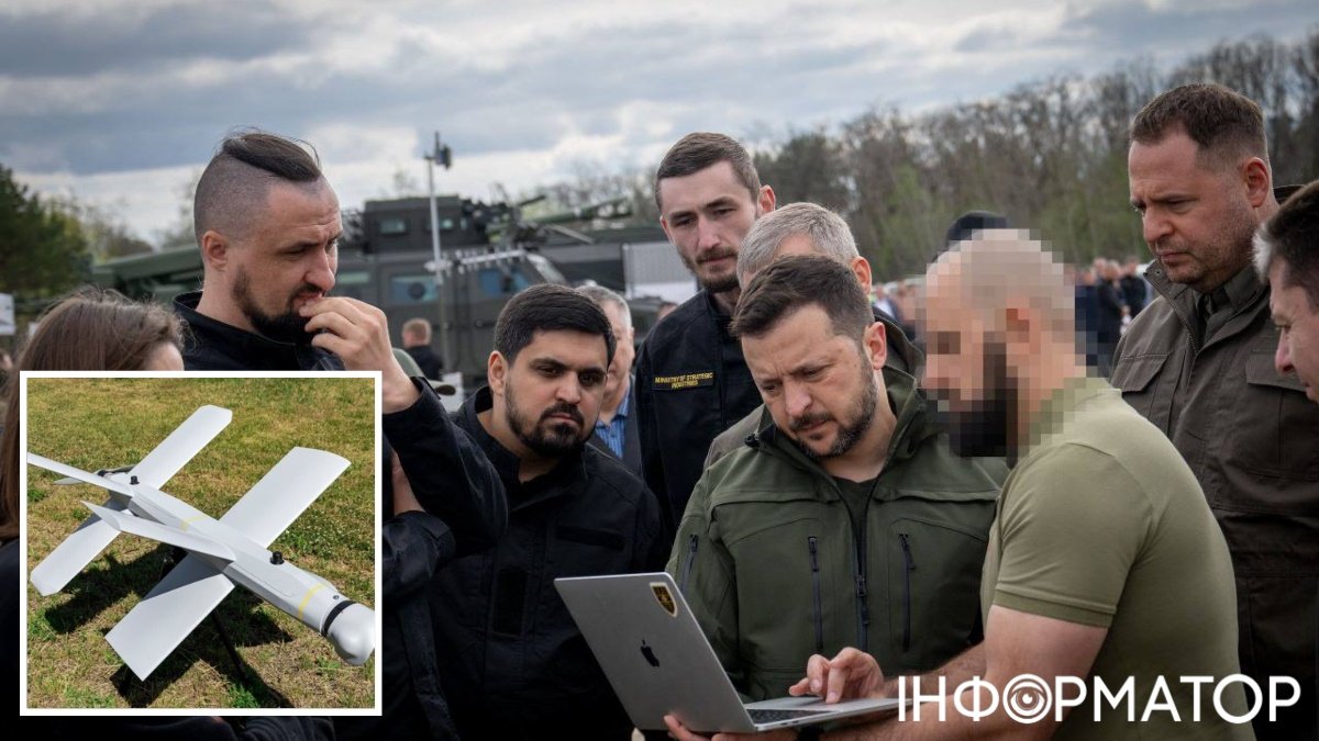Зеленському продемонстрували аналог російського дрону "Ланцет": його вже застосовують на фронті