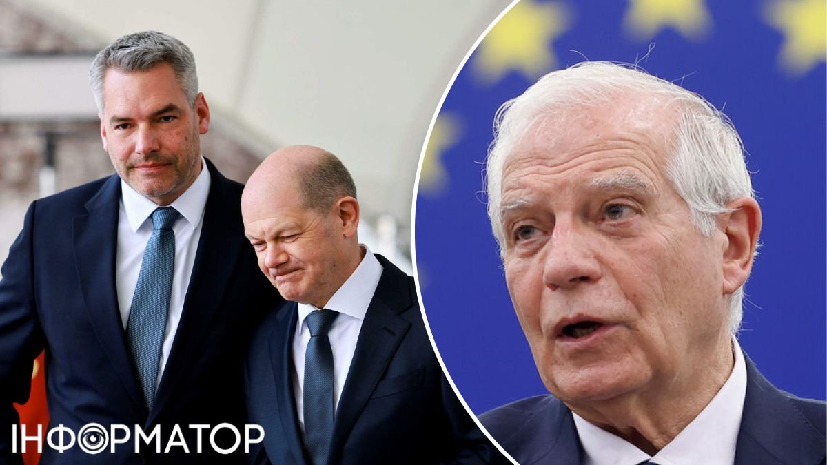 Шольц и Нехаммер поспорили с Боррелем на последнем саммите ЕС из-за Израиля и Газы, - Politico