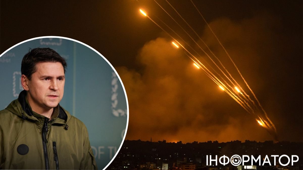 "Пасивна оборона": Подоляк обурився, чому союзники не можуть закрити небо України, як в Ізраїлі