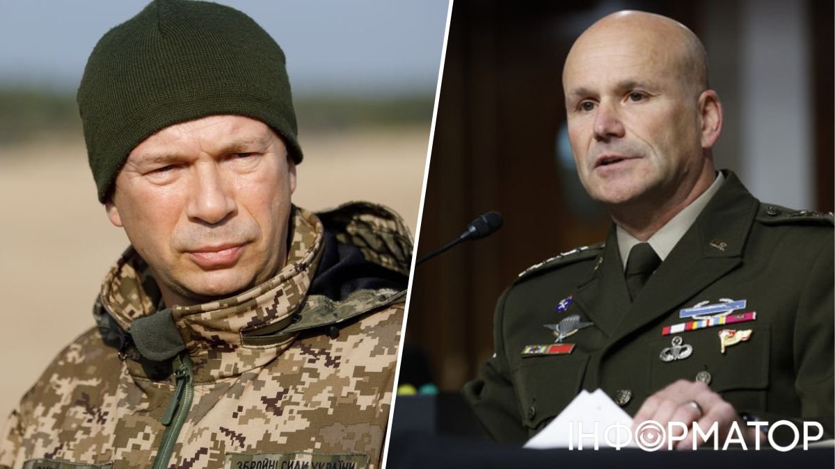 Сырский пообщался с главой вооруженных сил США в Европе