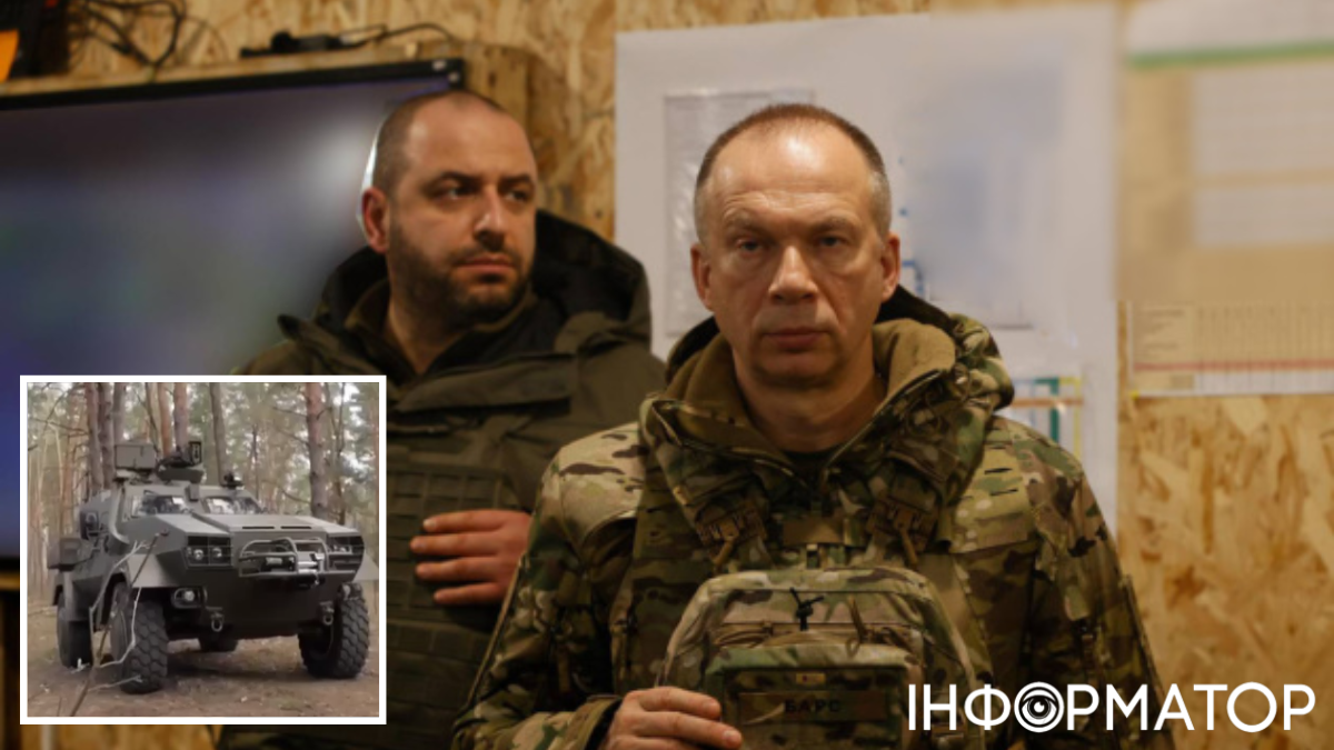 Умєров з Сирським вивчили нові зразки зброї та техніки українського виробництва