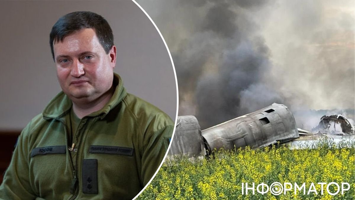 Андрій Юсов і знищений Ту-22М3
