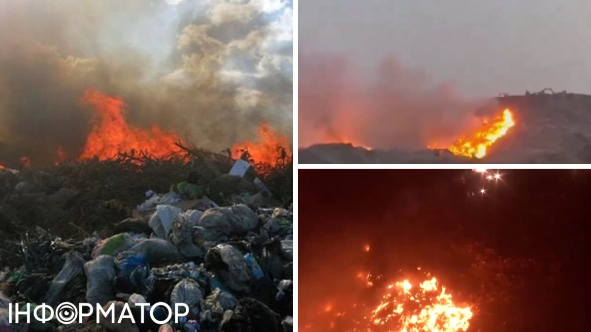 В столице Индии горит самая большая в мире свалка мусора