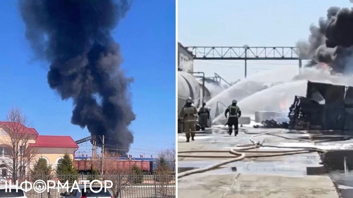 В российском Омске произошел масштабный пожар: вспыхнули цистерны с топливом вблизи НПЗ (видео)