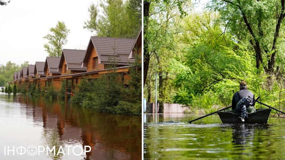 На Черкасщине затопило целое село: жители оказались отрезанными от суши