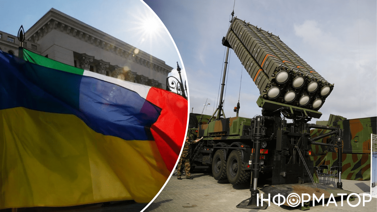 Італія планує передати новий пакет військової допомоги Україні: включатиме ППО SAMP-T та артснаряди