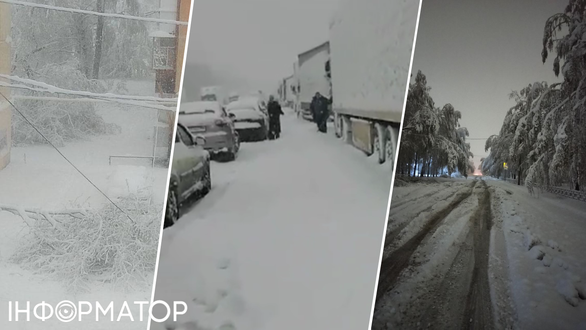 Россию засыпало снегом: сугробы повлекли пробки на дорогах и отключение света в Свердловской области