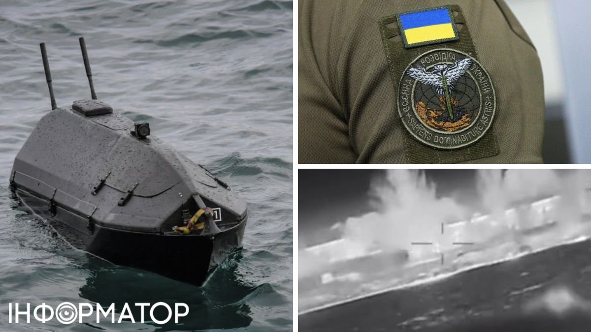 Бійці ГУР знищили дроном швидкісний катер РФ у Криму та показали кадри атаки