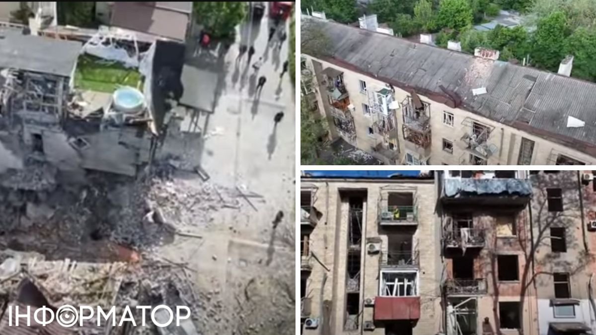 Кадры разрушений в Харькове