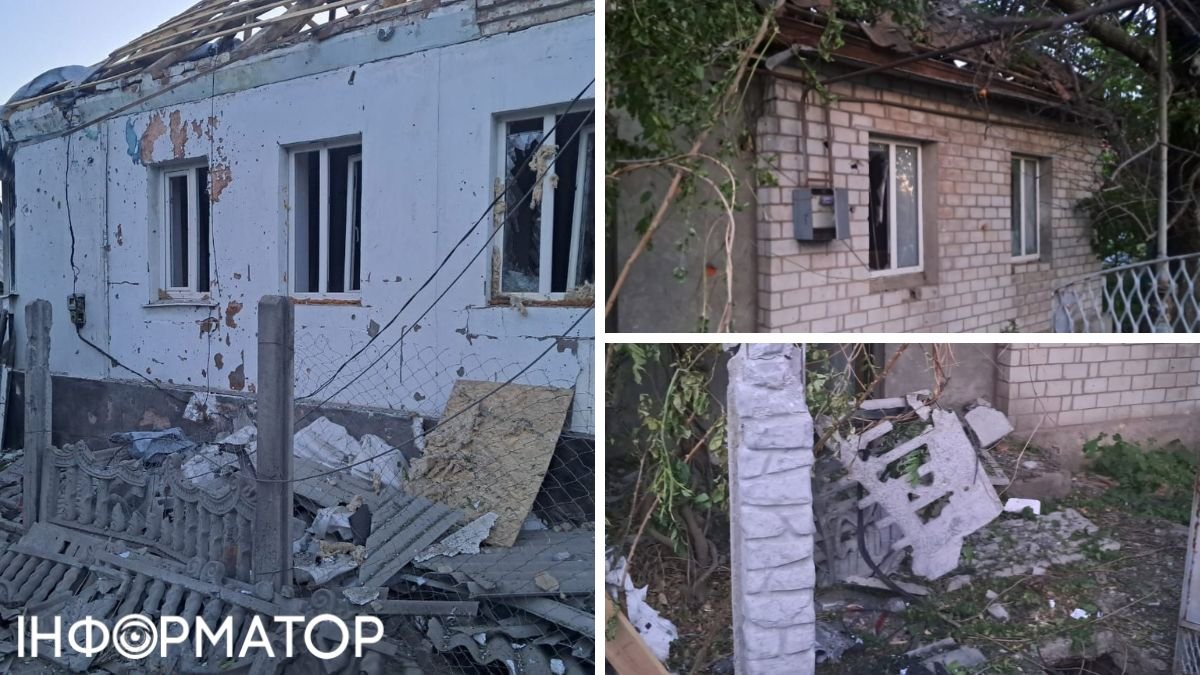 Россия дронами била по Никополю: повреждены дома и инфраструктурный объект