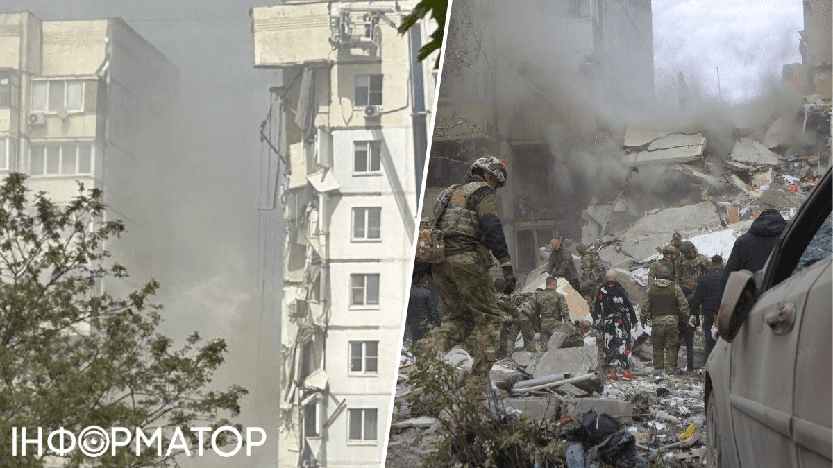 У Бєлгороді кількість загиблих від обвалу будинку збільшилась до 12: серед них двоє дітей – відео