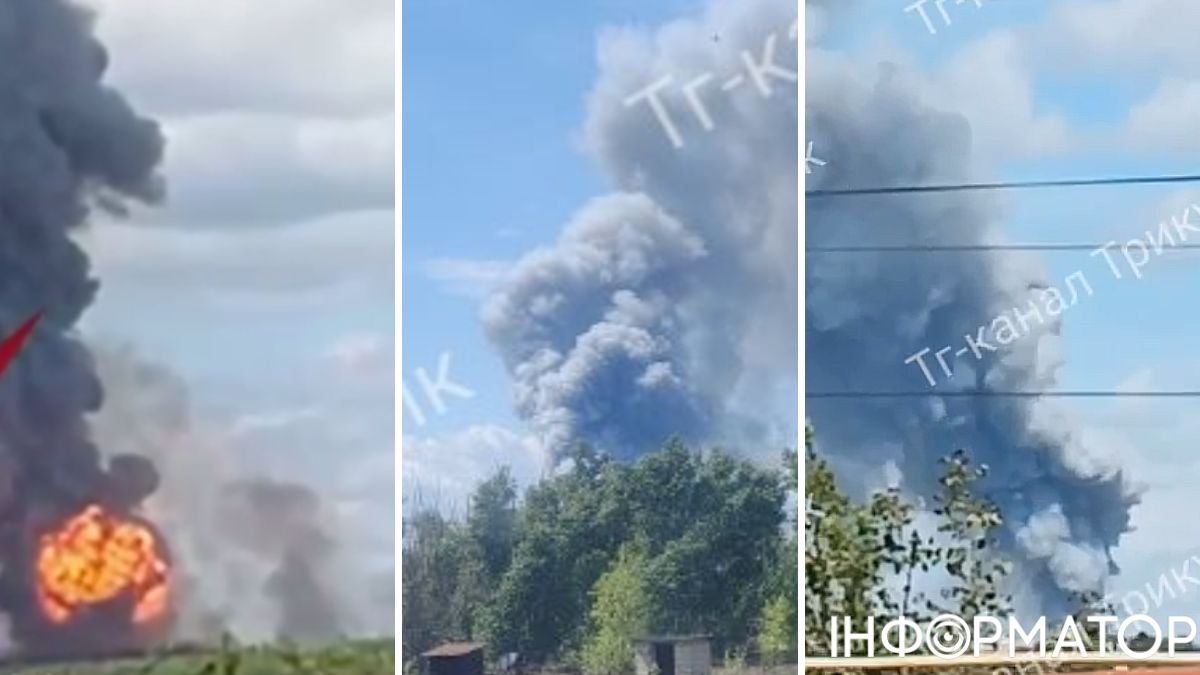 В оккупированном Сорокино в Луганской области - прилет по складу БК: горят и детонируют вражеские снаряды - видео