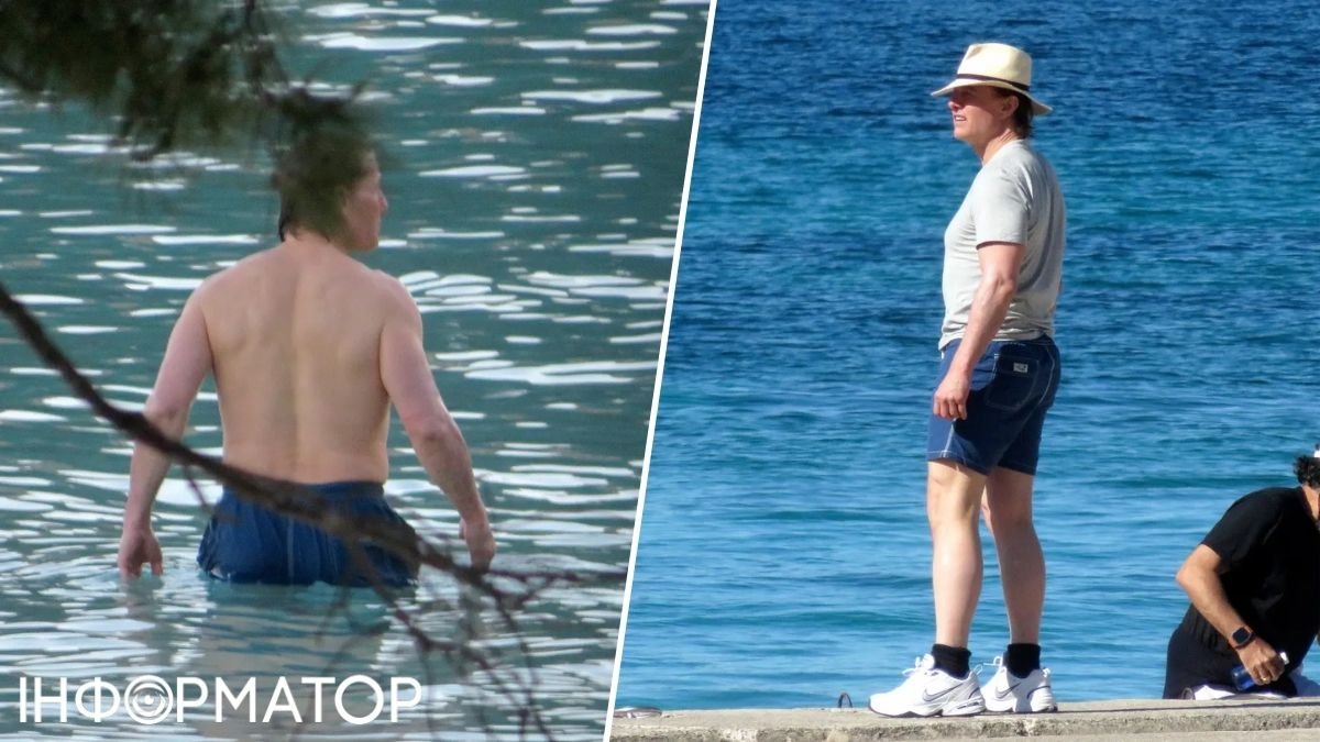 Фигура не как в кино: Том Круз попался на пляже без рубашки - фото
