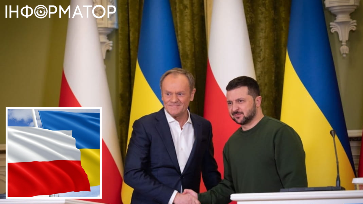 Зеленский рассказал Туску о цели РФ на западе Украины и договорился начать безотлагательно готовить безопасное соглашение с Польшей