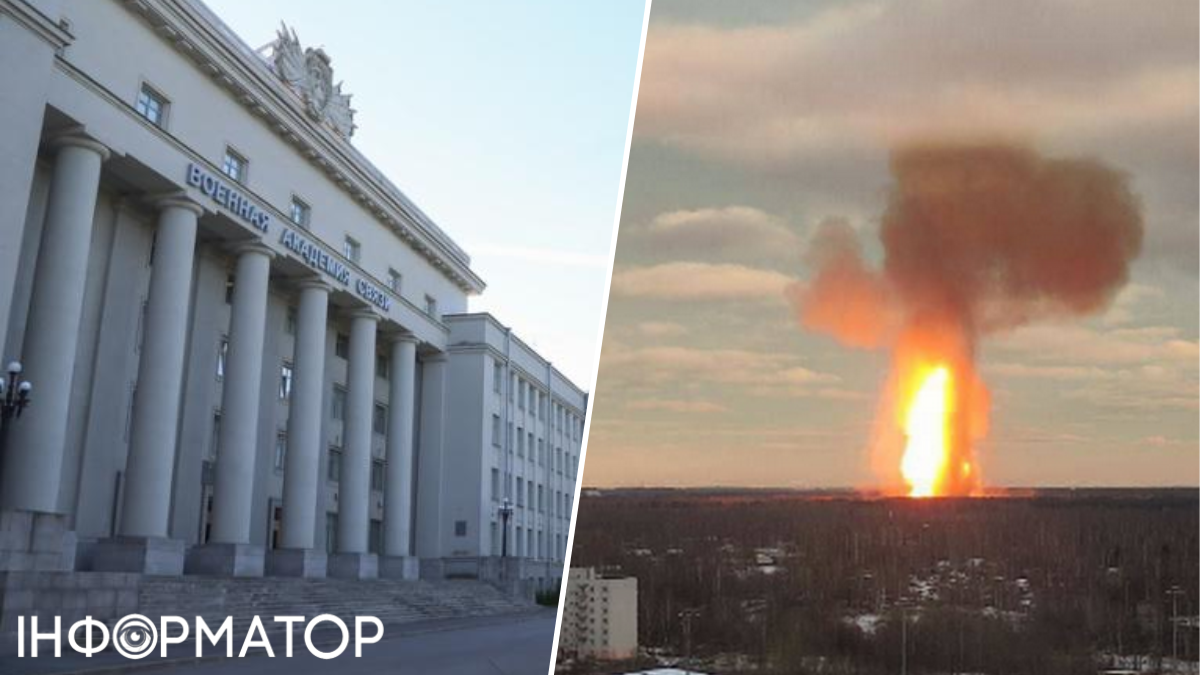 В военной академии в Санкт-Петербурге раздался взрыв: россияне заявляли об атаке дронов, есть раненые