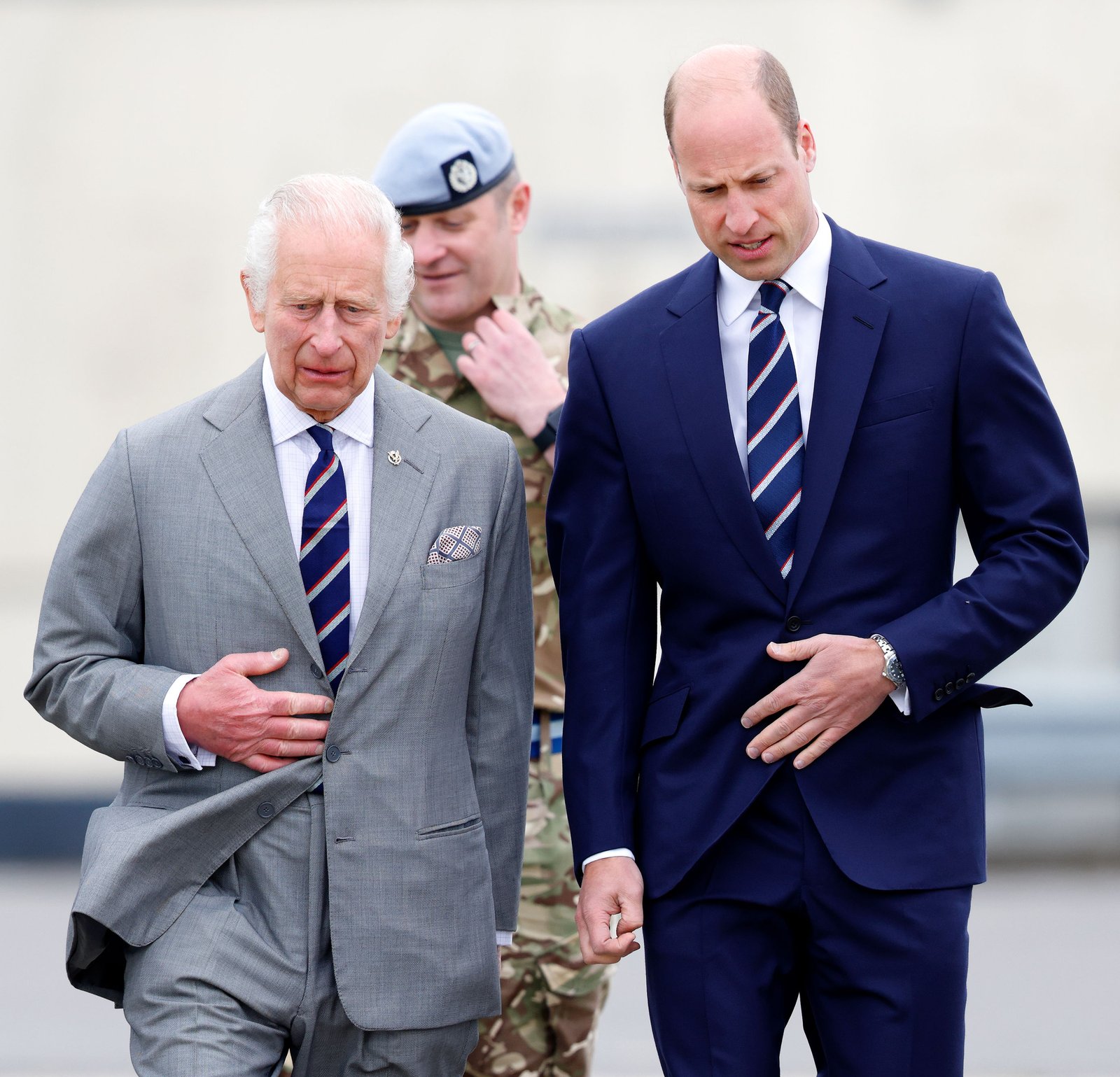 Чарльз III та принц Вільям. Фото: Getty Images