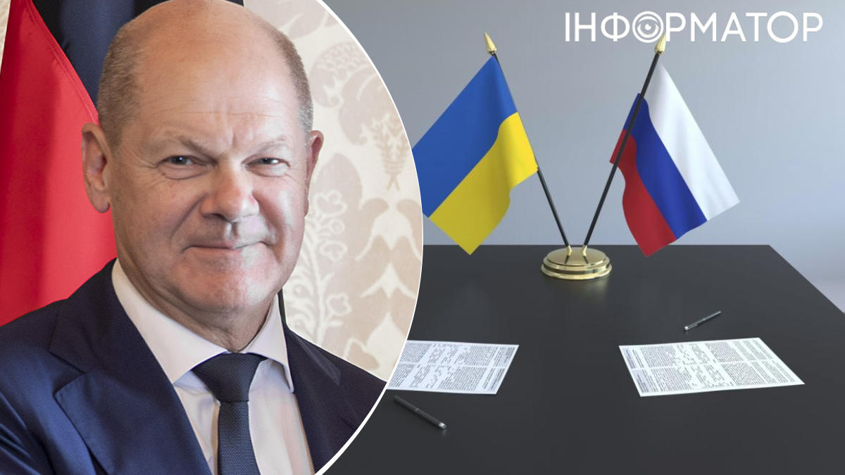 Олаф Шольц про мир між Україною і РФ
