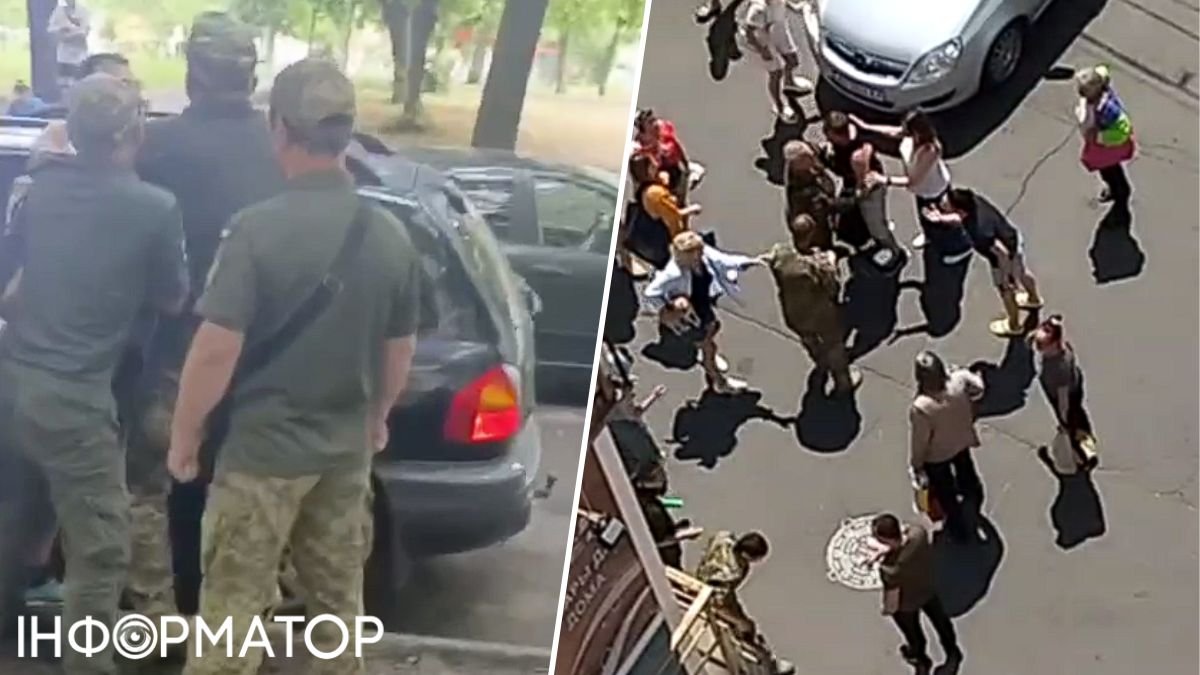 Принудительная мобилизация в Харькове