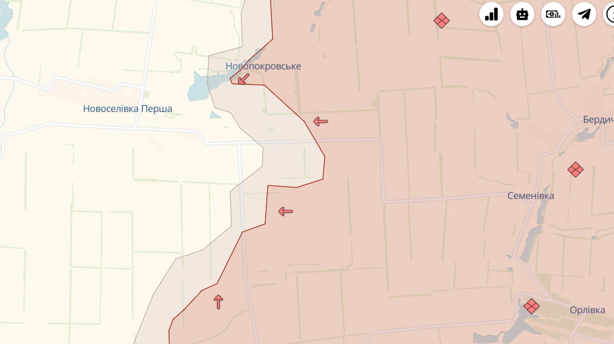 Російські окупанти просунулися на Донеччині, втрачено лінію зіткнення - DeepState 4