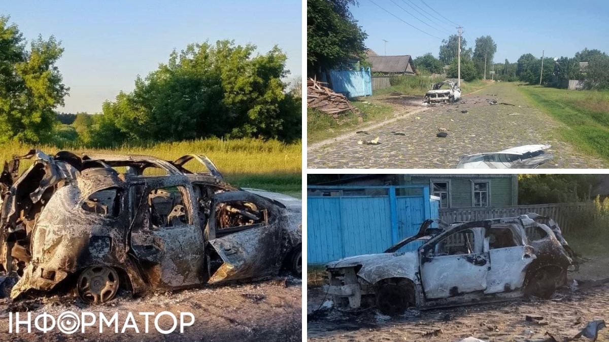 Последствия атаки русского дрона в Сумской области