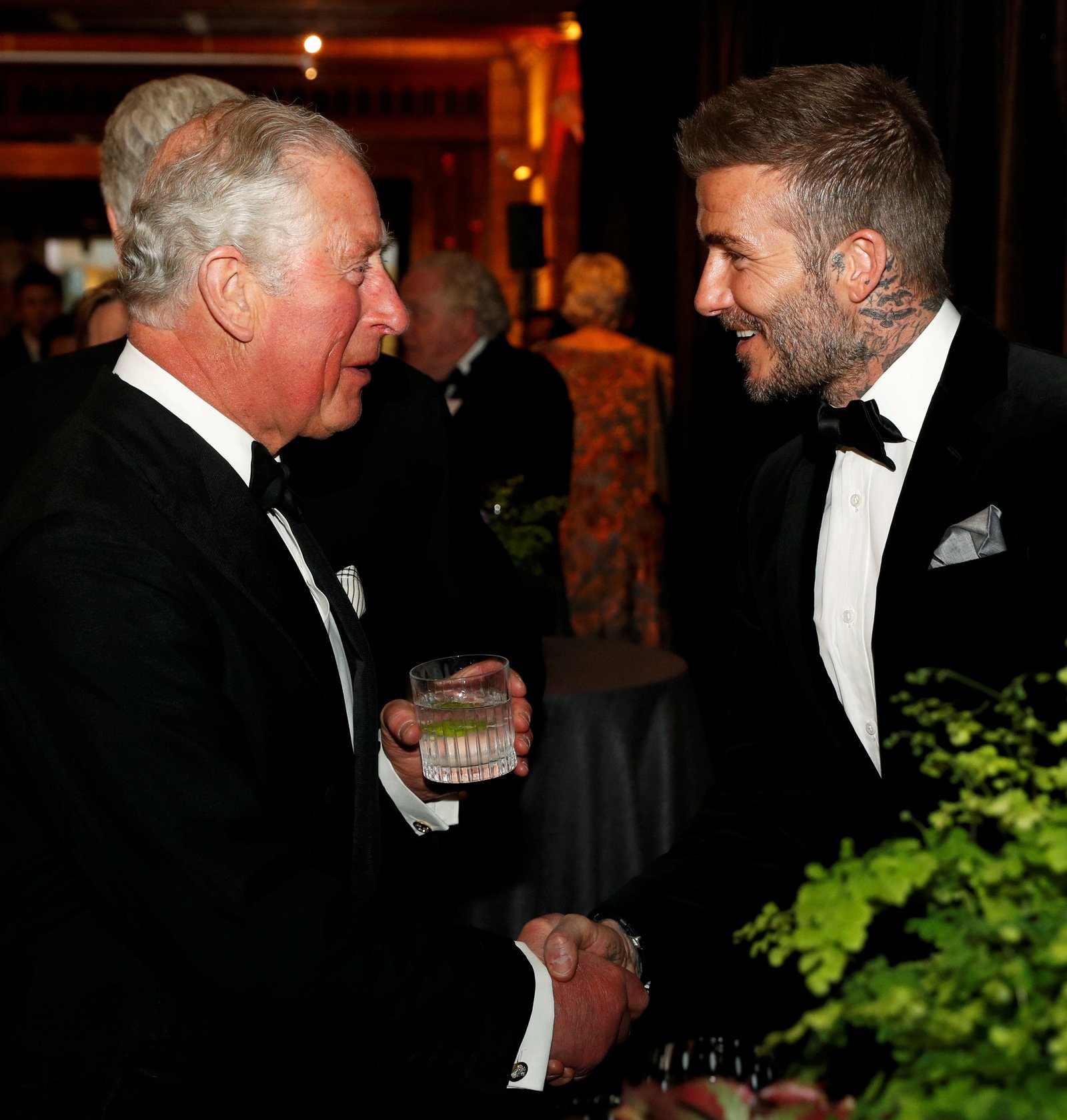 Девід Бекхем та Чарльз III, 2019 рік. Фото: Getty Images