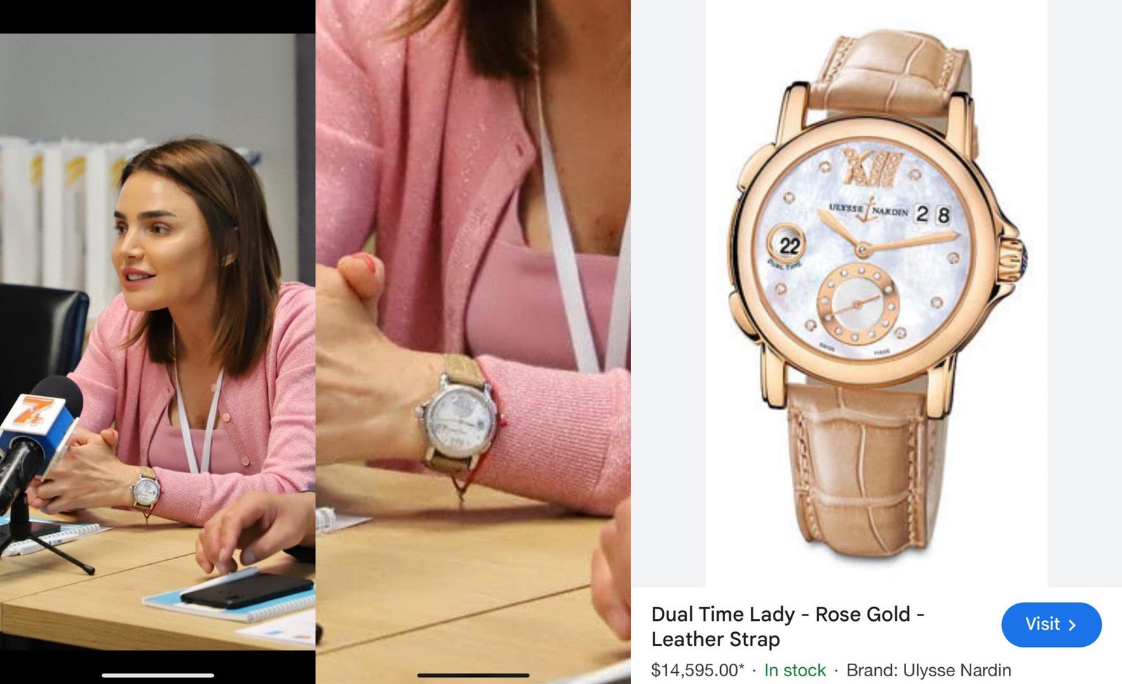 Годинник Ulysse Nardin за 14 595 доларів (598 тисяч гривень)