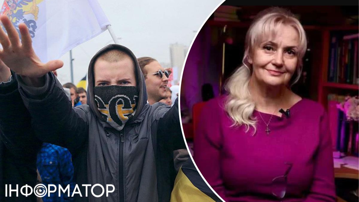 ирина соболева  сын инцест 3 Российские неонацисты движения NS/WP опубликовали видео момента убийства  Фарион и взяли ответственность за него