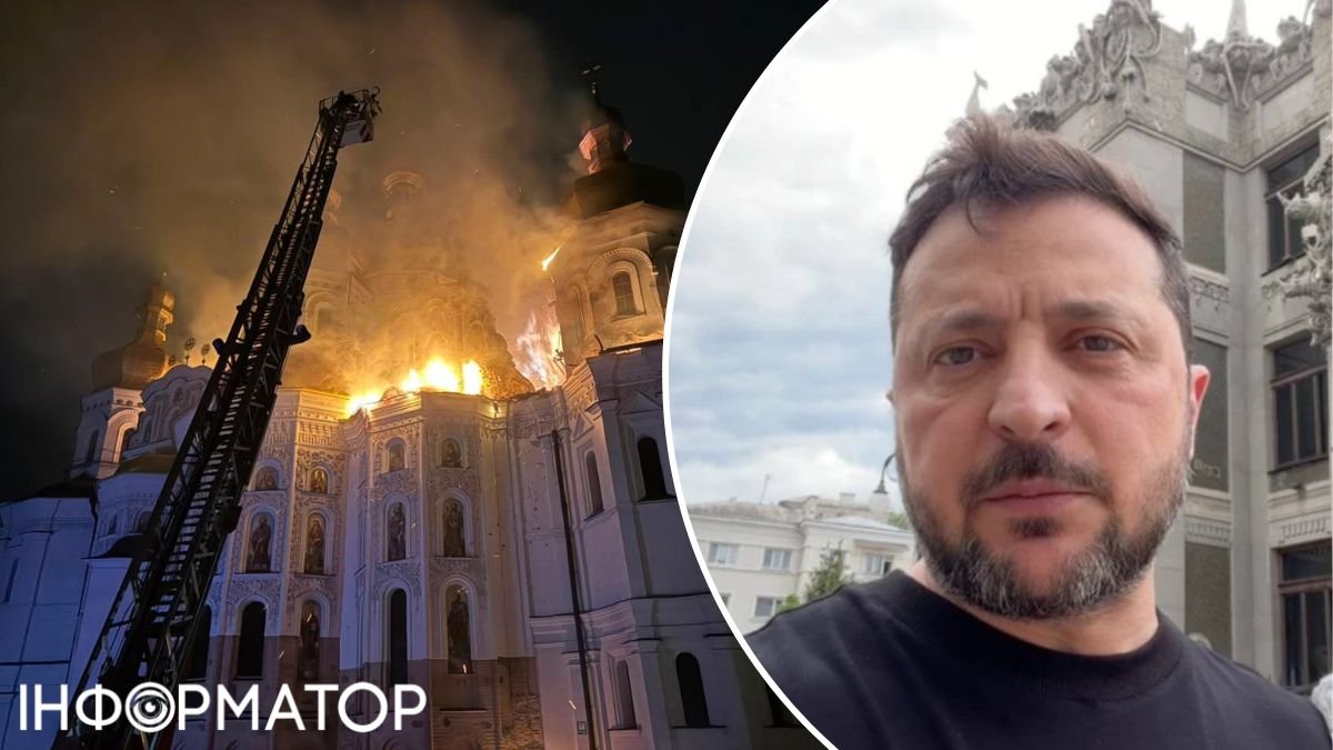 Кілька днів збирали ракети - Зеленський назвав удар по Лаврі найбільшим злочином проти християнської культури