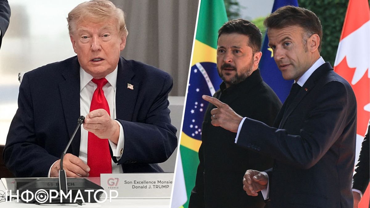 Трамп, Зеленський і Макрон зустрілися на саміті G7 в Евіані