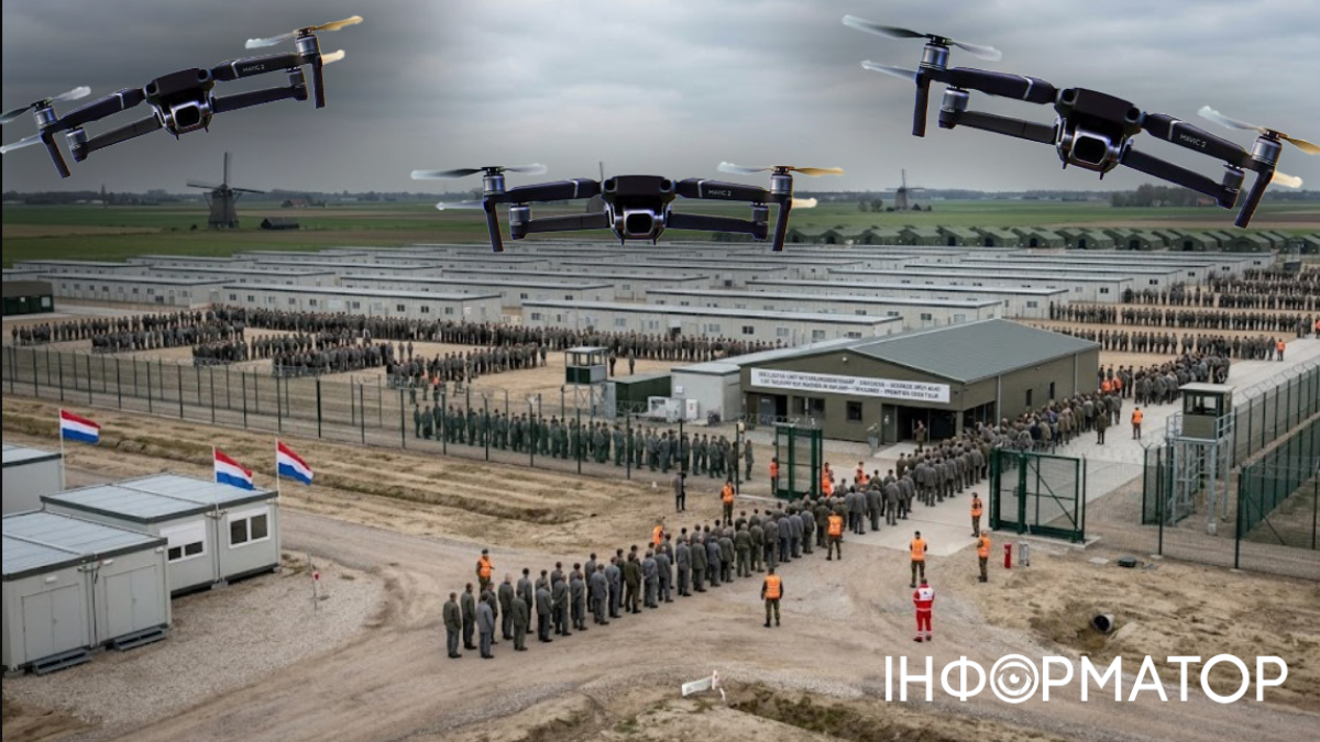 Не колючий дріт та вежі, а дрони - Нідерланди тестують новий табір для тисяч військовополонених росіян на випадок війни