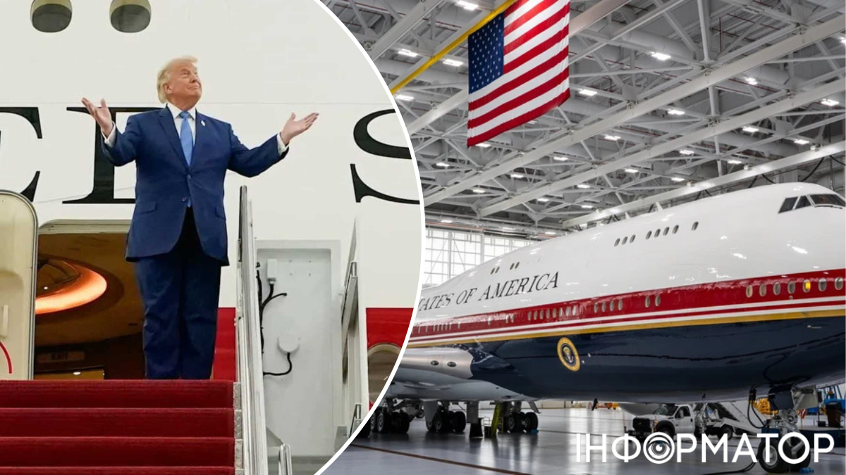 Трамп похизувався скандальним подарунком від Катару - особистим літаком за сотні мільйонів