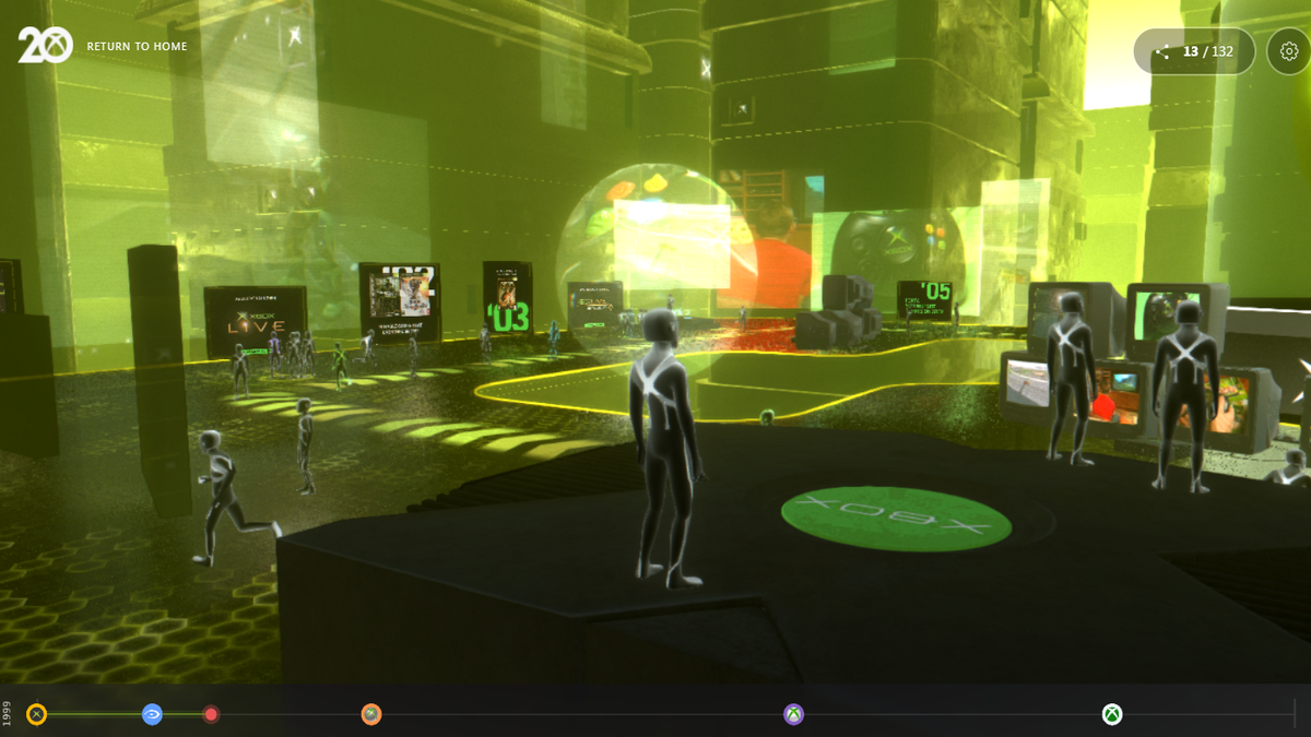 Microsoft запустила віртуальний інтерактивний музей Xbox на честь ювілею першої консолі компанії