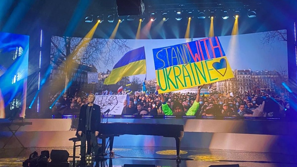 Во Франции на концерте в поддержку Украины собрали 8 миллионов евро